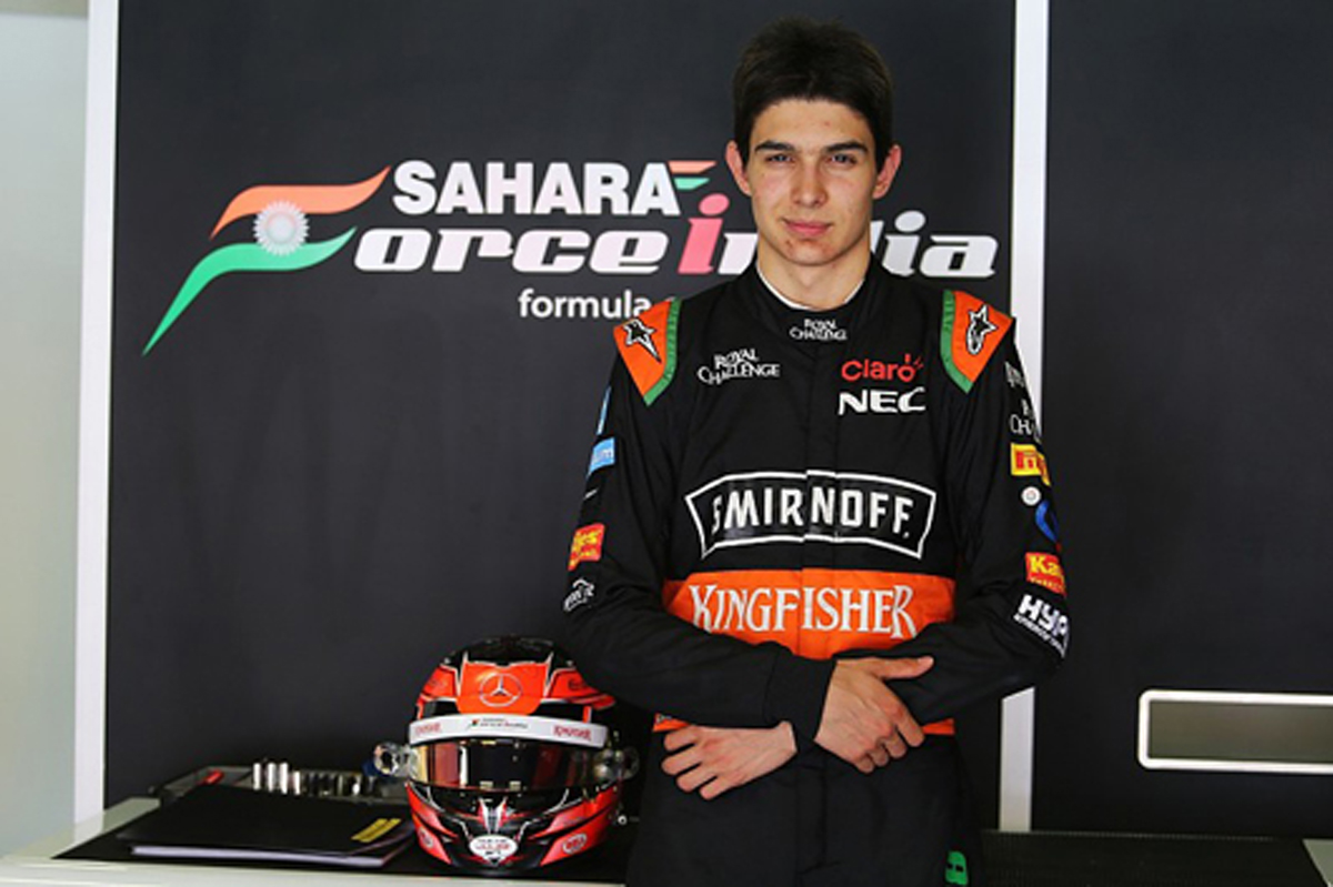 フォース・インディア、エステバン・オコンと契約へ