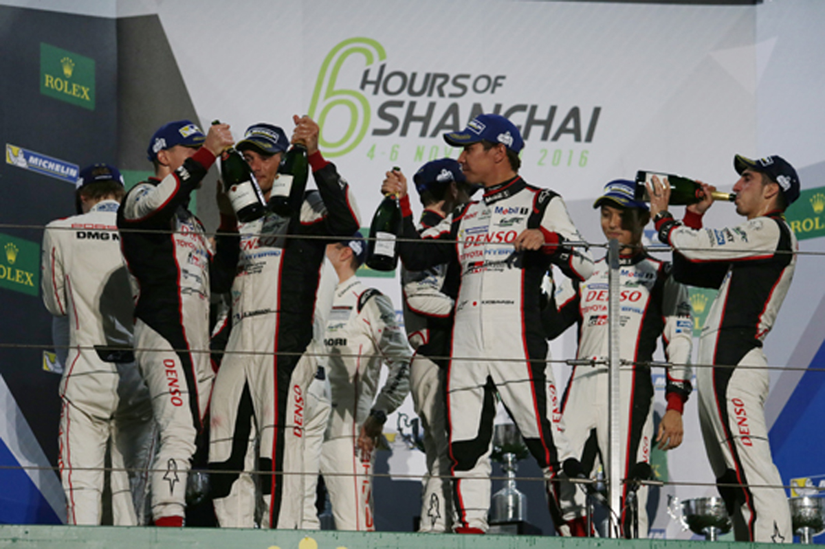トヨタ：2016 WEC 第8戦 上海6時間 決勝レポート