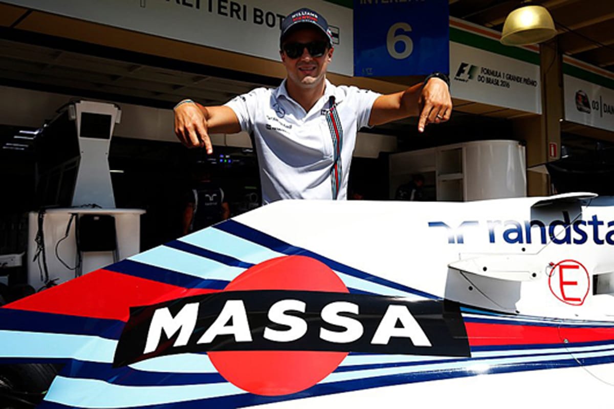 マルティーニ、特別カラーでフェリペ・マッサ最後のブラジルGPを祝う
