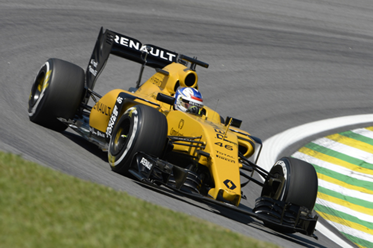 ルノー：F1ブラジルGP 金曜フリー走行レポート