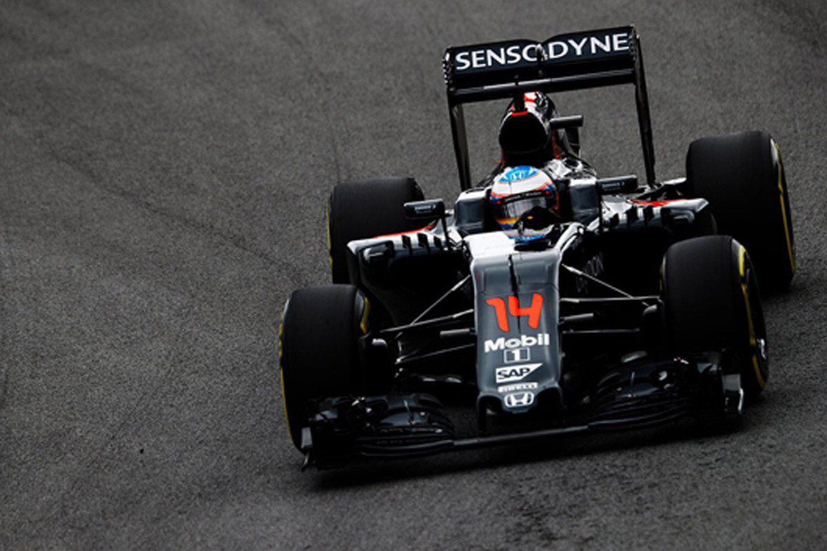 マクラーレン・ホンダ:アロンソがQ3進出10番手 / F1ブラジルGP 予選