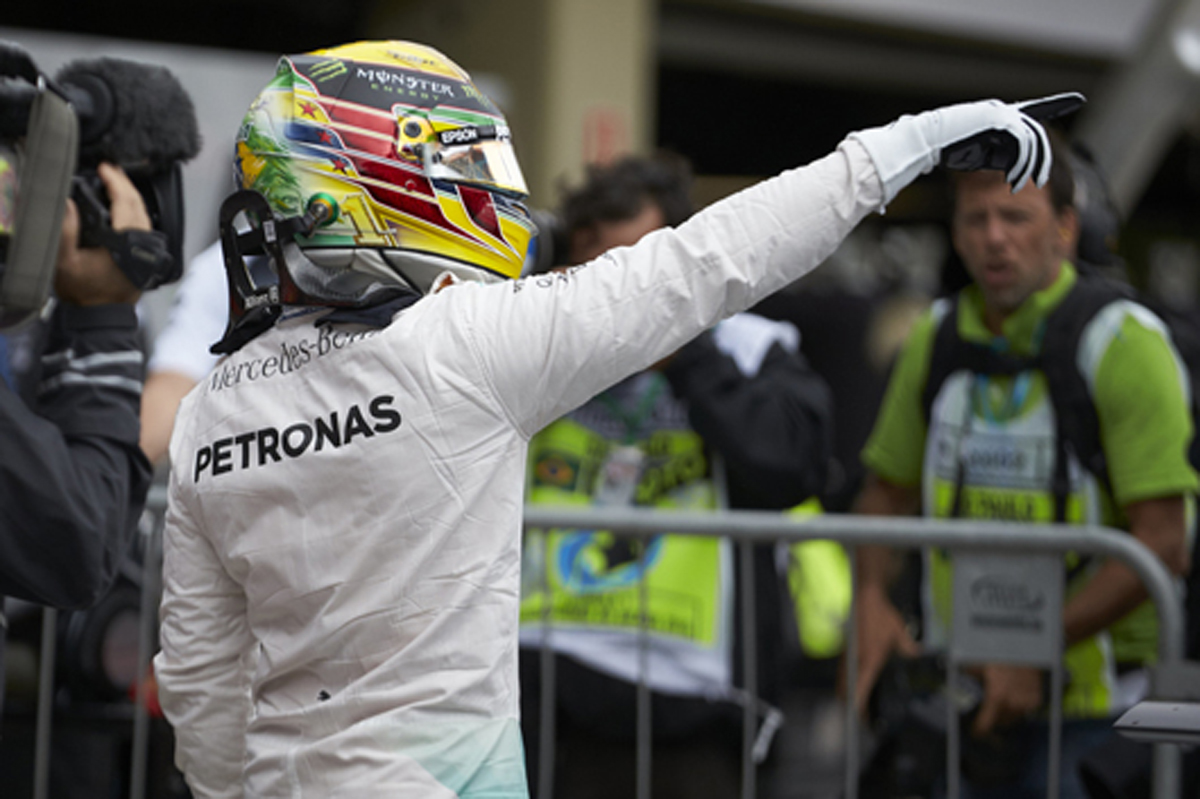 メルセデス:シーズン19回目のポールポジション / F1ブラジルGP 予選