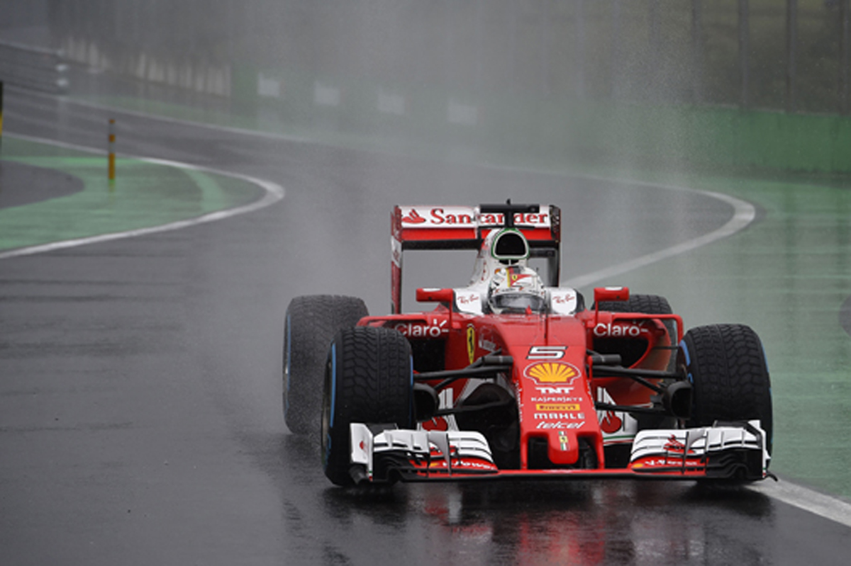 フェラーリ:セバスチャン・ベッテルが5位 / F1ブラジルGP