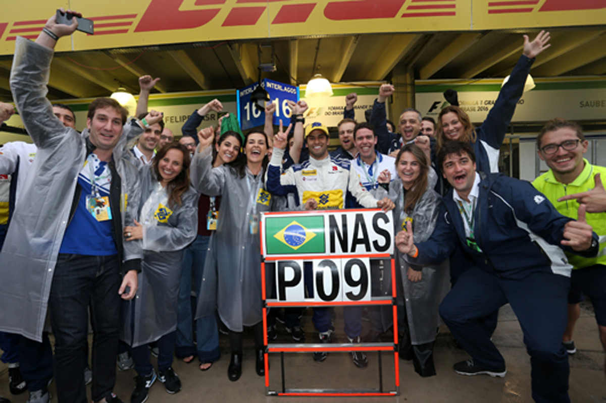 ザウバー:フェリペ・ナッセが特別な2ポイントを獲得 / F1ブラジルGP