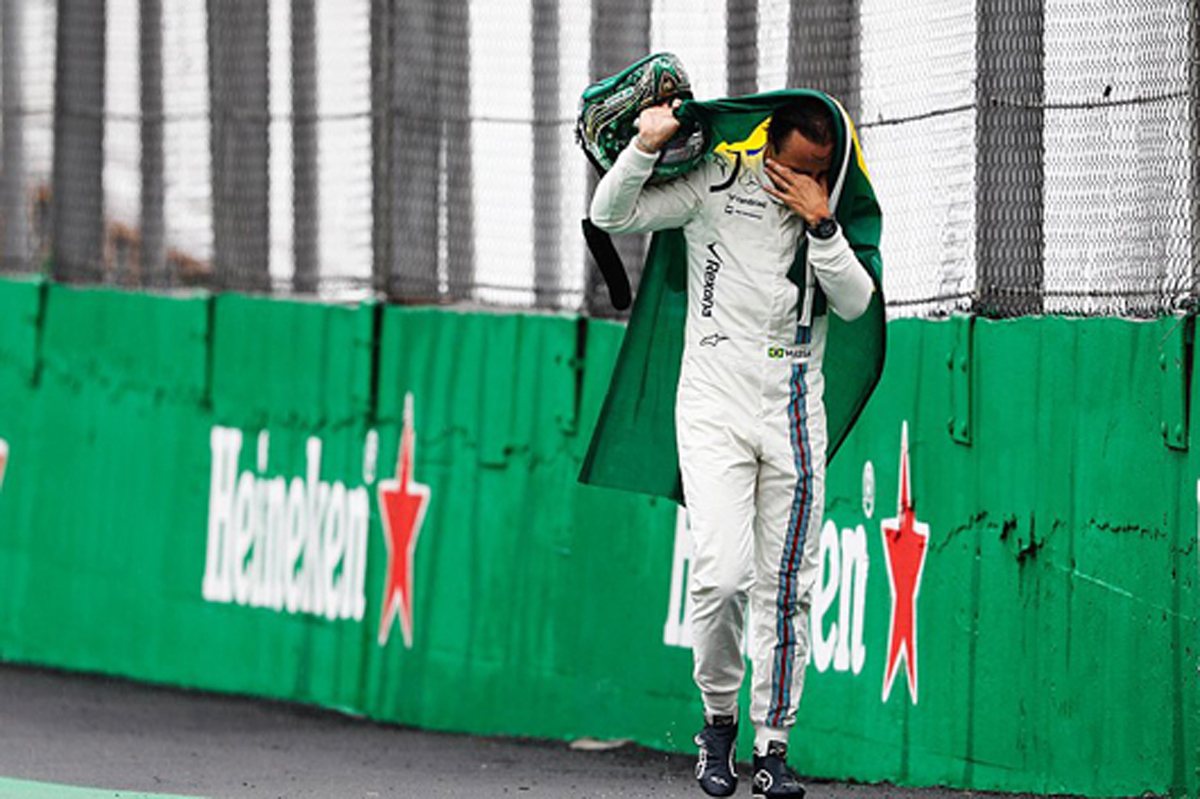ウィリアムズ:フェリペ・マッサが母国のファンに別れ / F1ブラジルGP