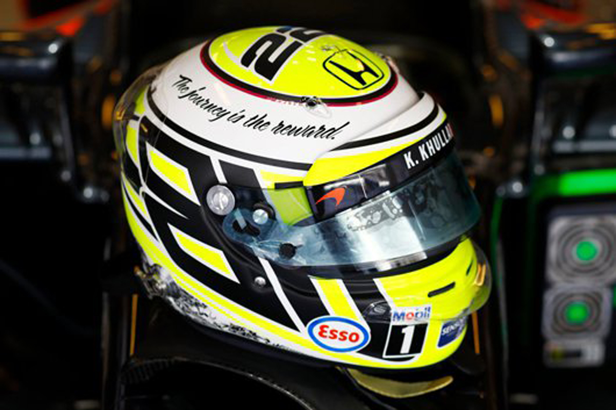 ジェンソン・バトン、F1ラストレースはブラウンGP時代のイエローヘルメット