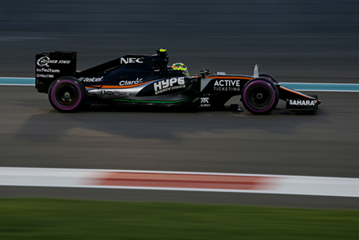 フォース・インディア:4列目を占拠 / F1アブダビGP 予選