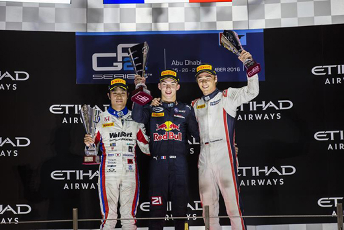 【GP2】 松下信治、2位表彰台を獲得