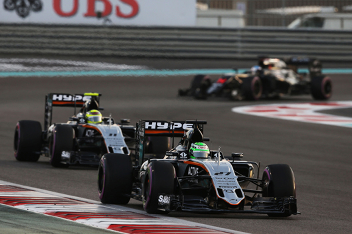 フォース・インディア:コンストラクターズ選手権4位 / F1アブダビGP