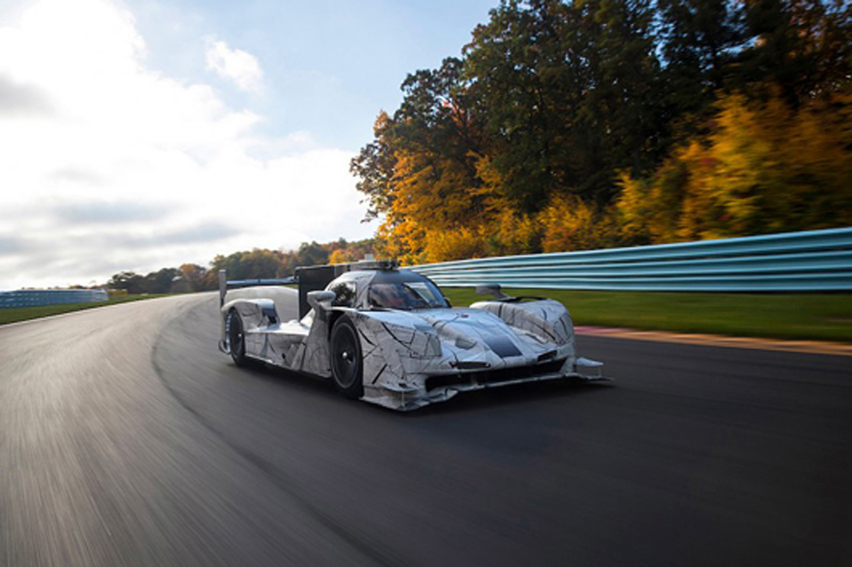 キャデラック、2017年IMSAスポーツカー参戦マシン『DPi-V.R.』を公開