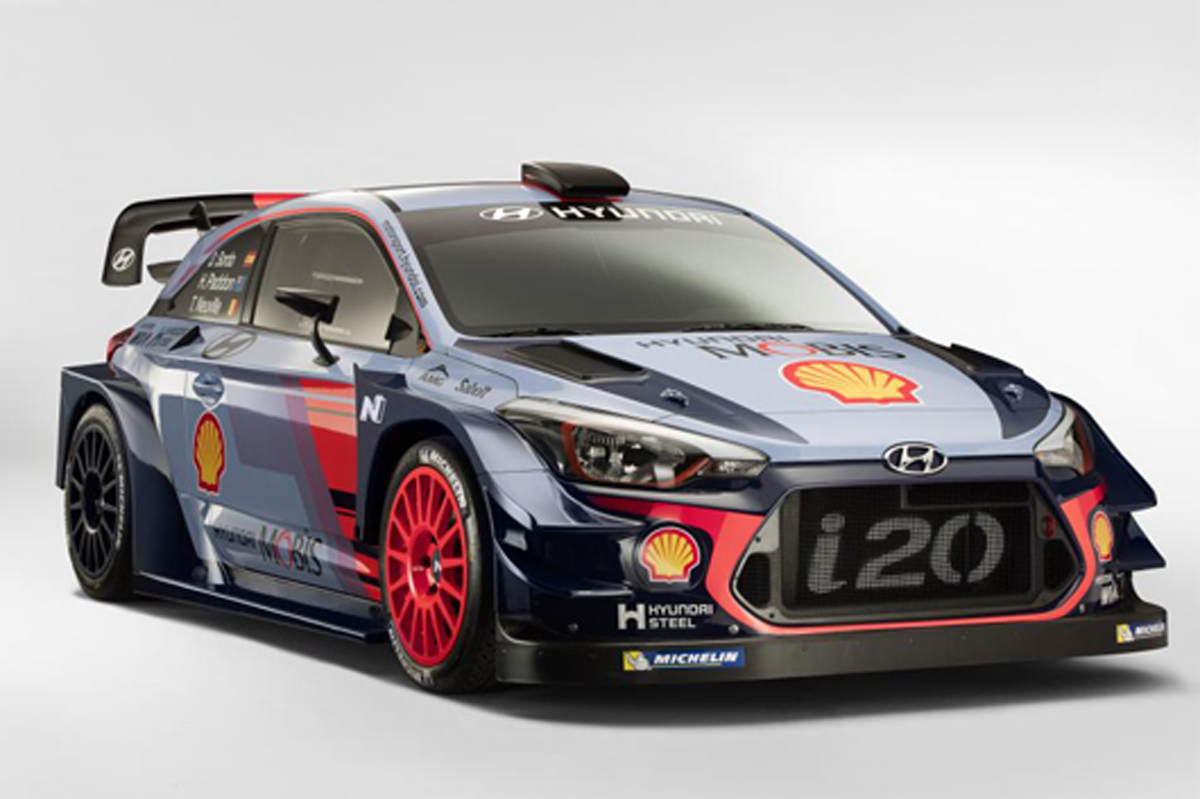 【WRC】 ヒュンダイ、2017年WRCカー「i20クーペ WRC」を発表