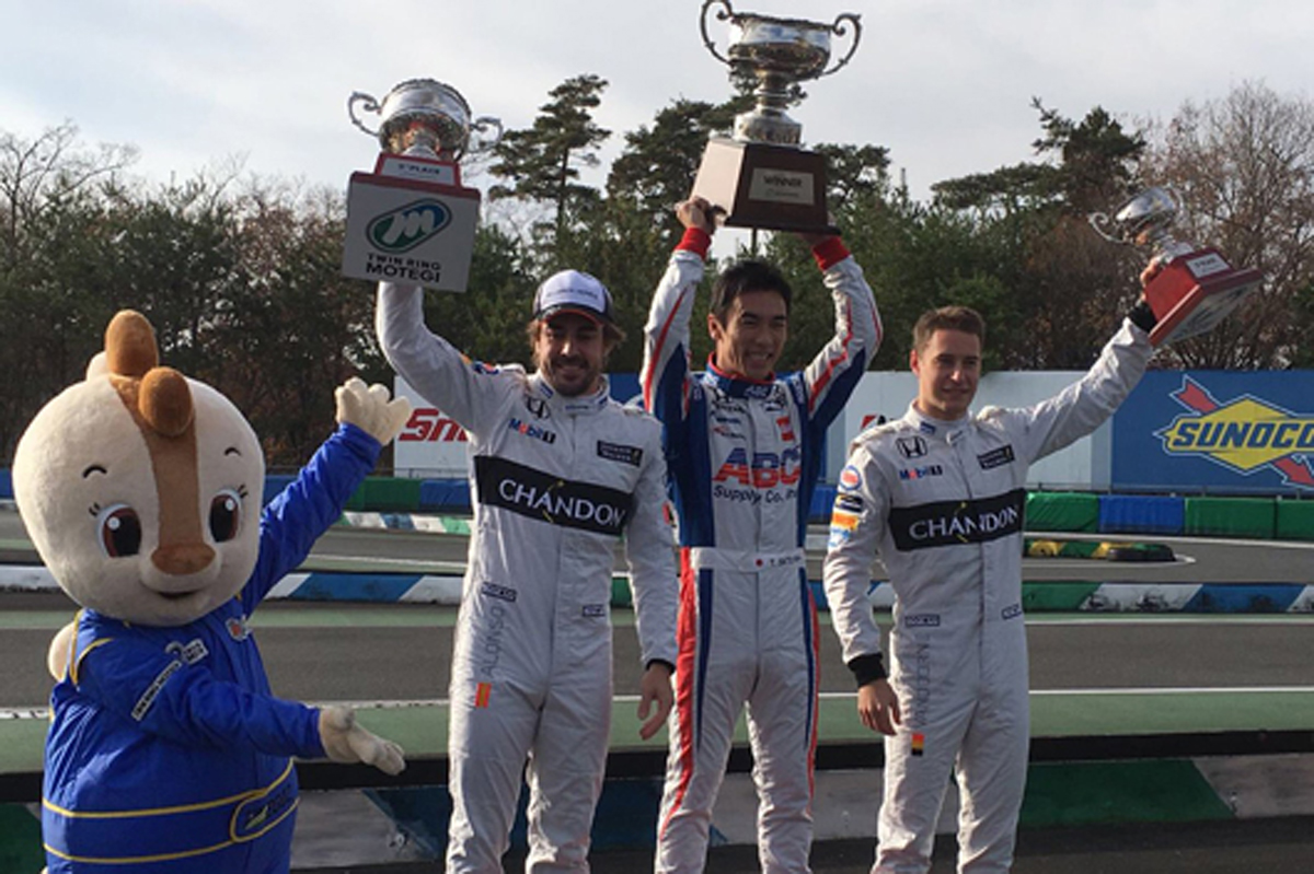 佐藤琢磨、豪華ドライバー/ライダー参戦のカートレースを制す