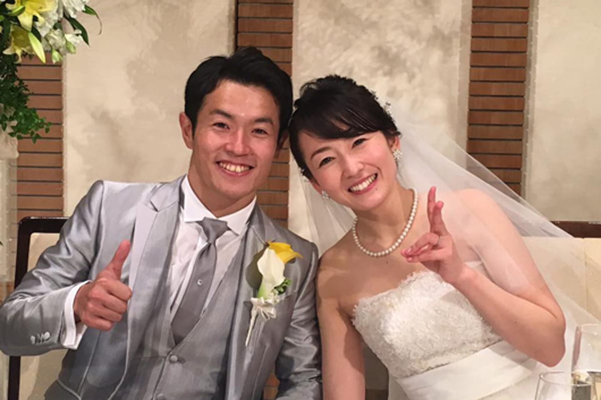 山本尚貴とテレ東・狩野恵里アナが挙式