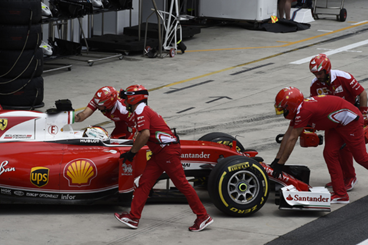 フェラーリ、2017年型F1エンジンは1000馬力超え
