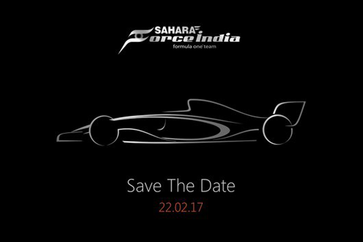 フォース・インディア、2017年F1マシン『VJM10』を2月22日に発表