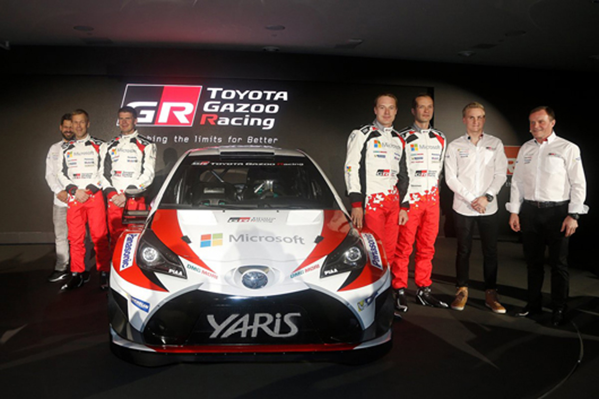 トヨタ、カーナンバー10＆11でWRC復帰戦へ挑む
