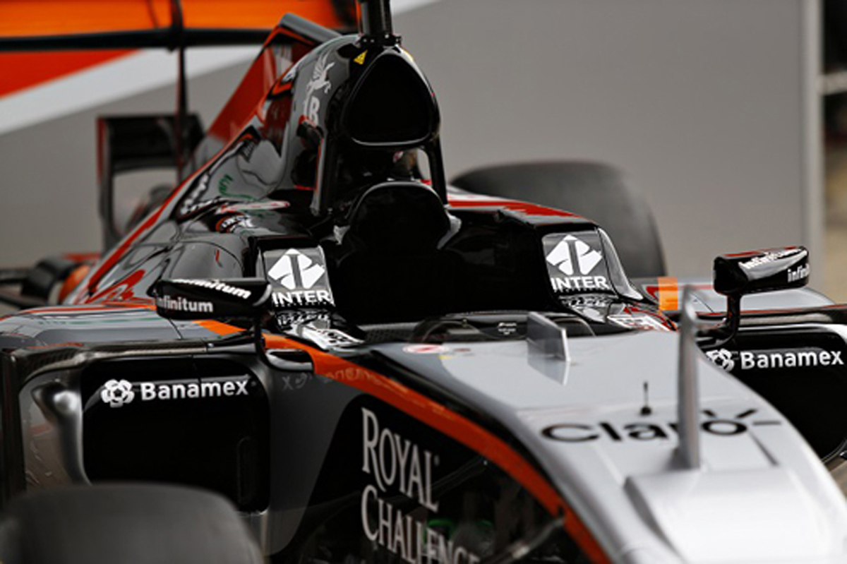 フォース・インディア VJM10がクラッシュテストに合格