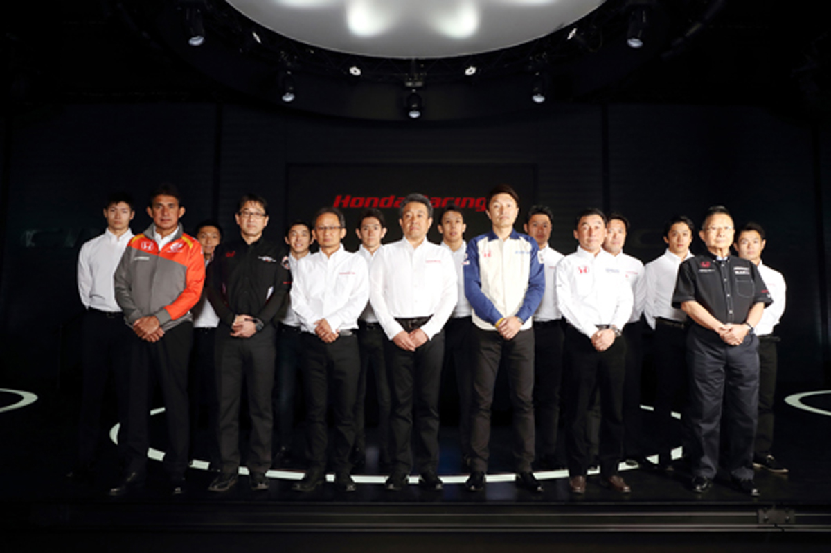 ホンダ、2017年 SUPER GT 参戦体制を発表