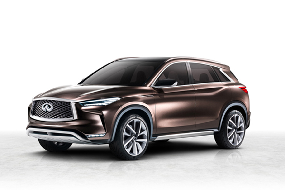 インフィニティ、QX50コンセプトを世界初公開