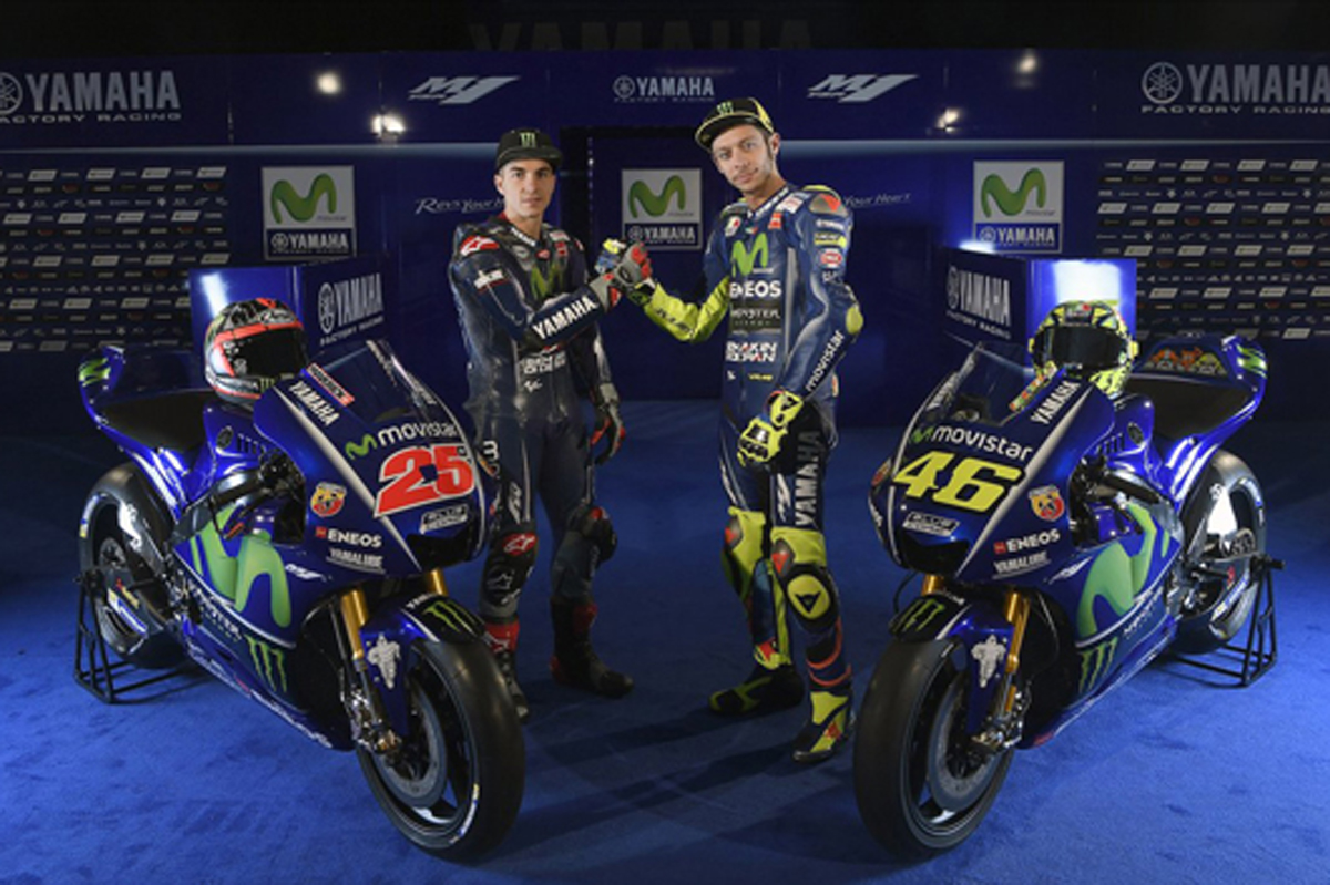 ヤマハ、2017年型MotoGPマシン『YZR-M1』を発表