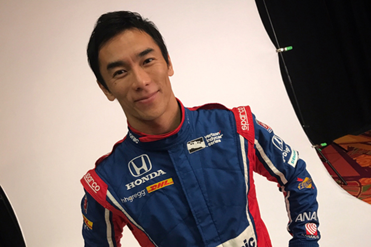 佐藤琢磨、アンドレッティのレーシングスーツで初登場