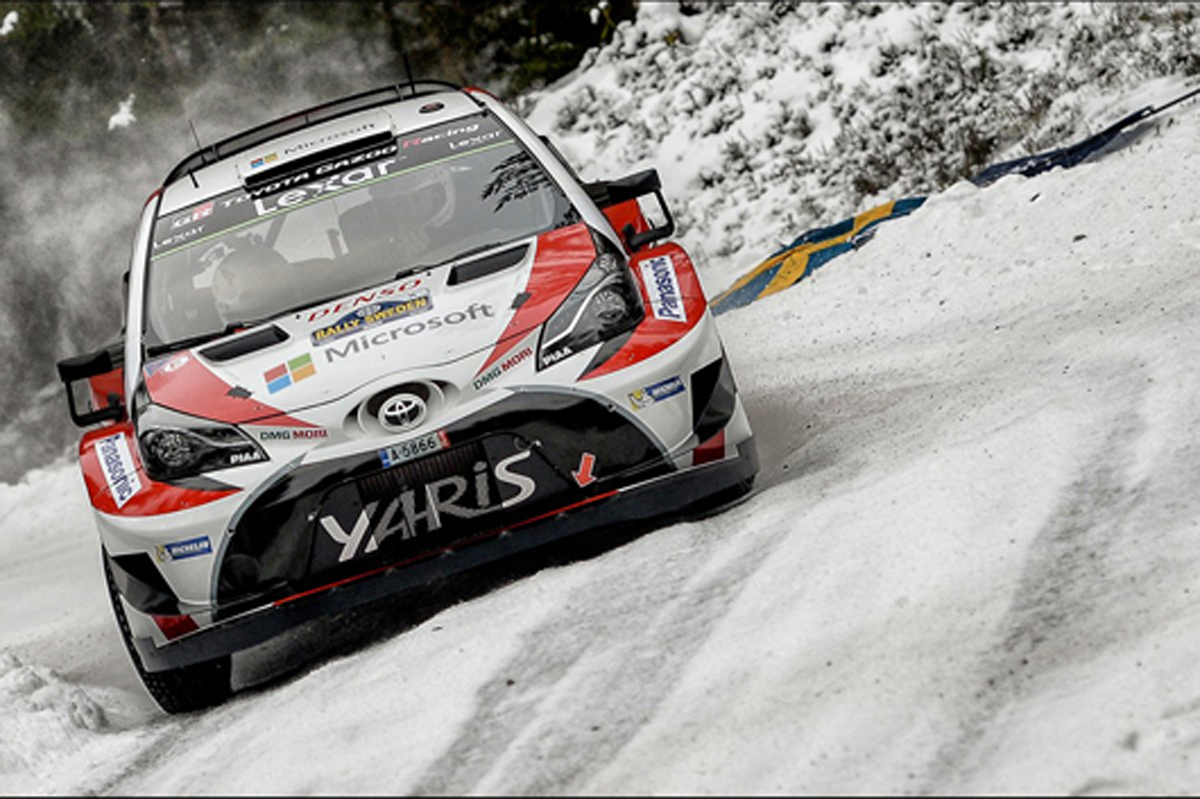 トヨタ:ラトバラがスーパーSSでベストタイム / WRCスウェーデン デイ1