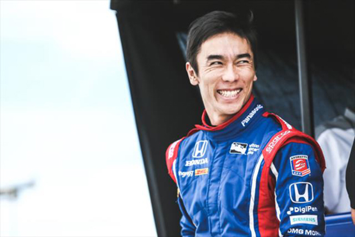 佐藤琢磨、アンドレッティで初公式走行 / インディカー