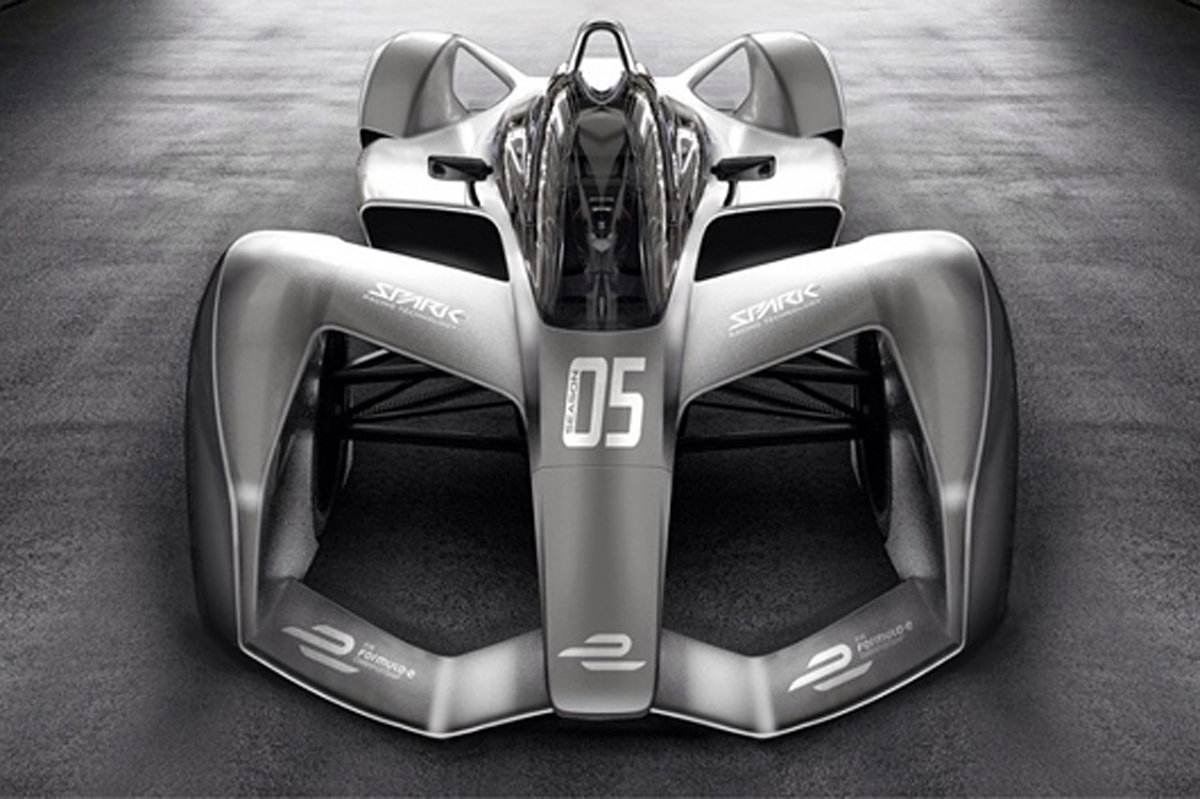 フォーミュラE、2018/2019マシンのコンセプト「SRT05e」を公開