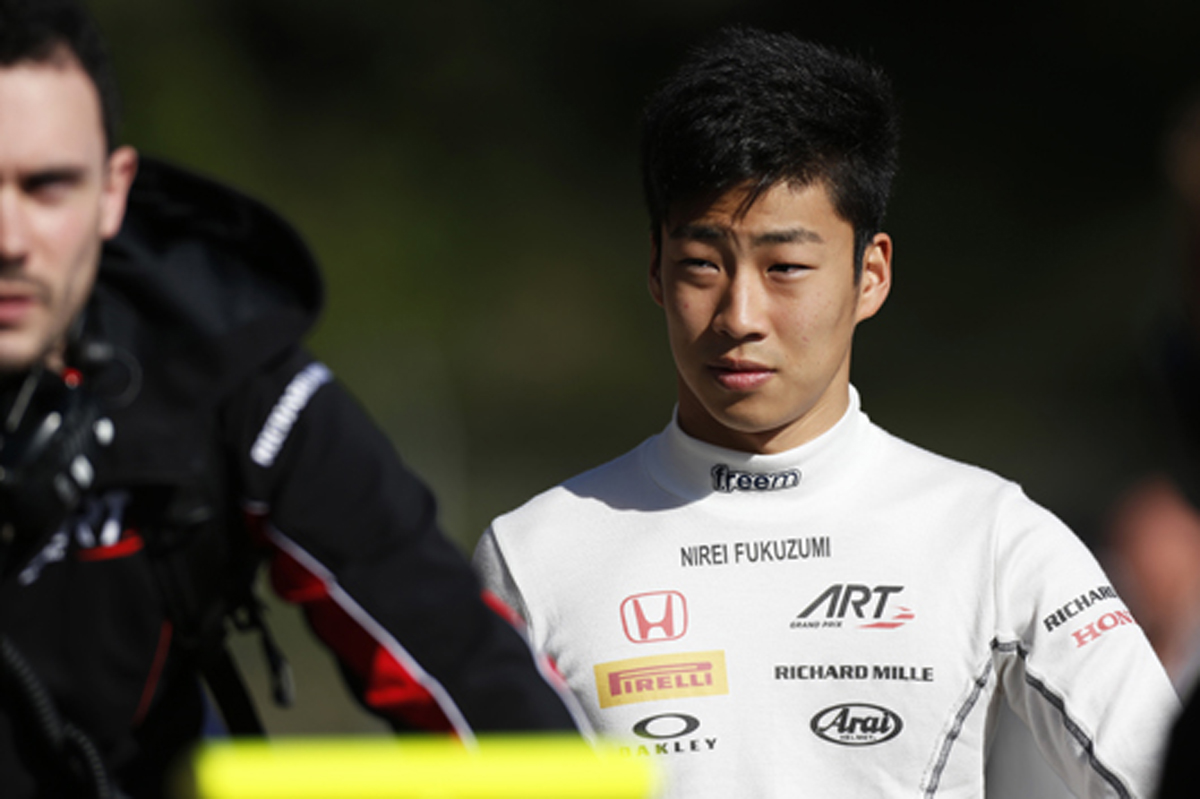 福住仁嶺、2017年もARTグランプリからGP3に参戦
