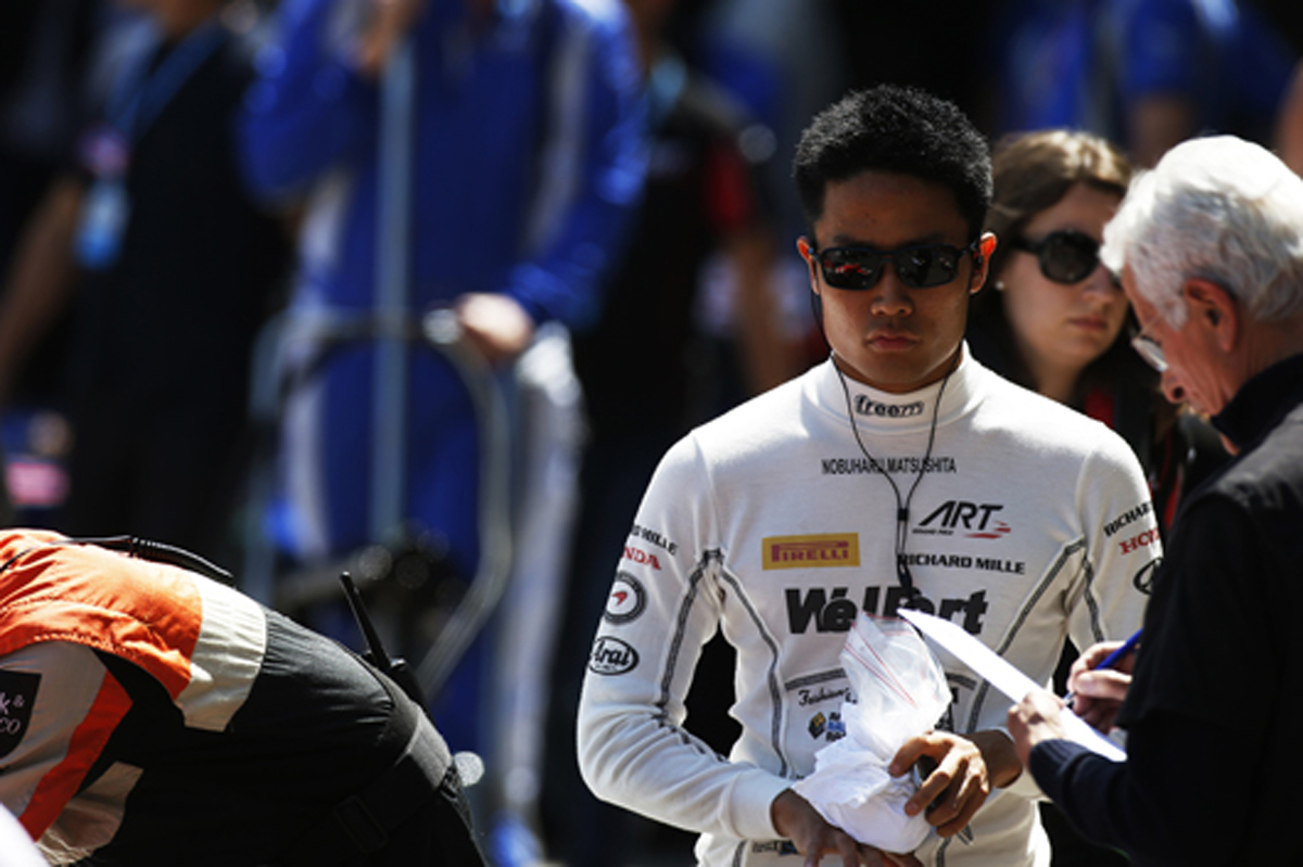 松下信治、2017年もARTグランプリからGP2に参戦