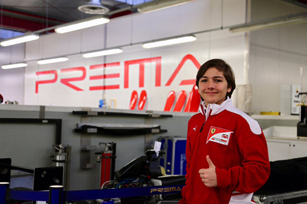 エンツォ・フィッティパルディ、プレマからイタリアF4に参戦