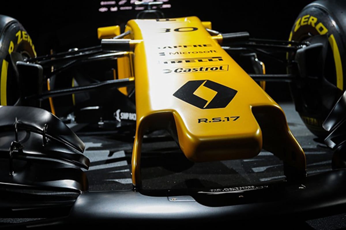 2017年F1マシンも残念ながら“突起ノーズ”が主流