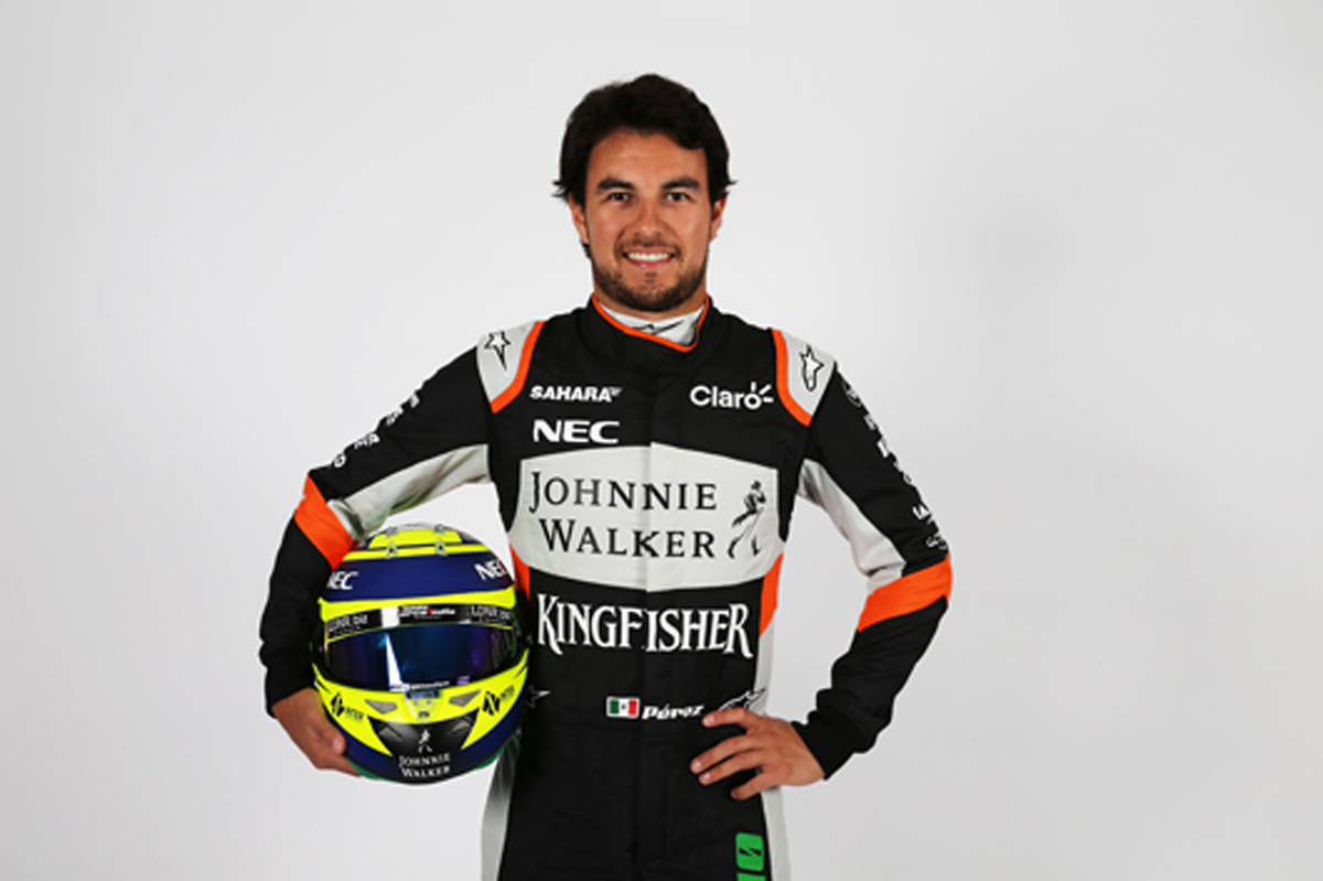 セルジオ・ペレス F1ヘルメット (2017年)