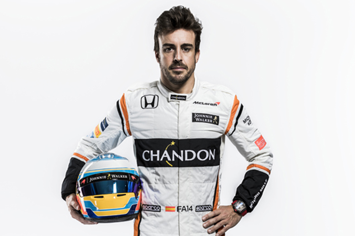フェルナンド・アロンソ F1ヘルメット (2017年)