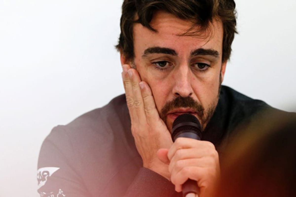 フェルナンド・アロンソ、ホンダ批判の真相を記者会見で説明