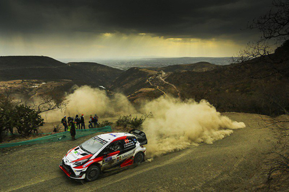 【WRC】 ラリー・メキシコ：トヨタのユホ・ハンニネンが初日のトップ