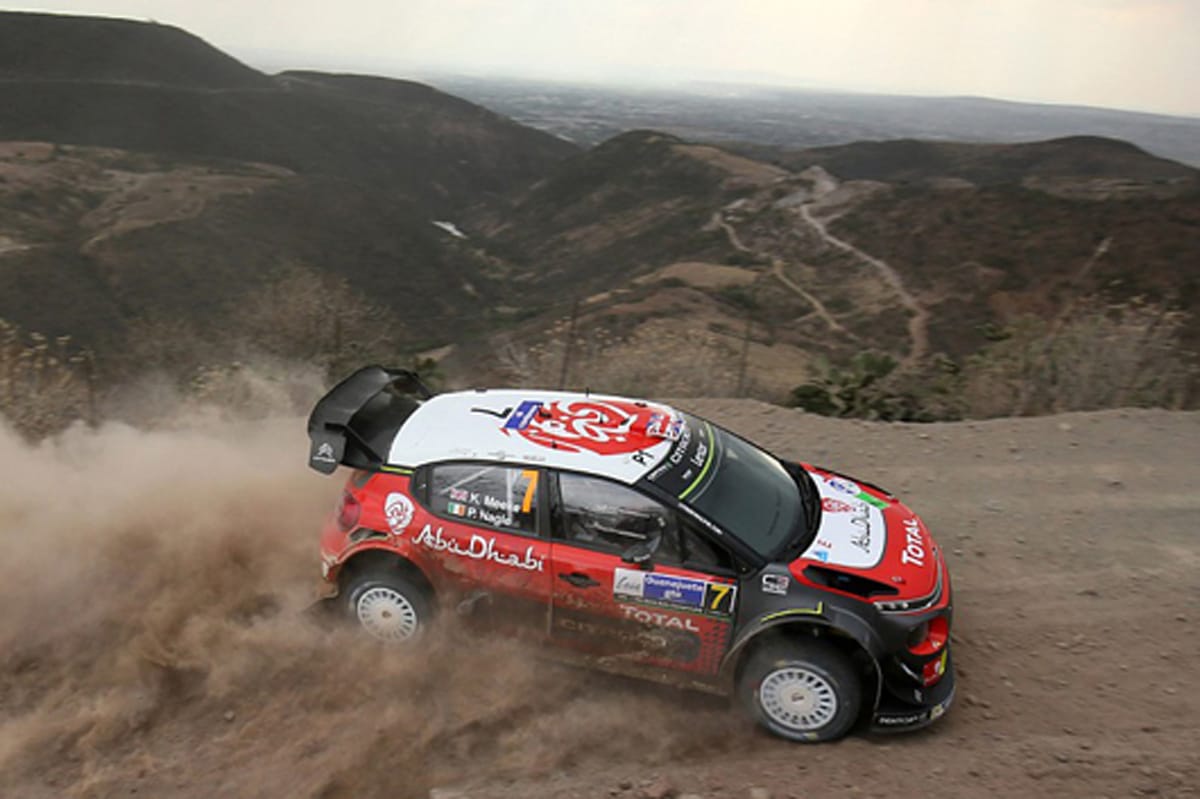 【WRC】 ラリー・メキシコ 2日目:クリス・ミークが首位に浮上