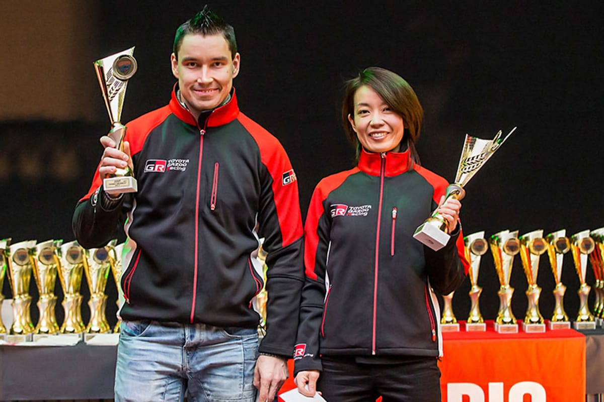 足立さやか、フィンランドラリー選手権第3戦で初の表彰台