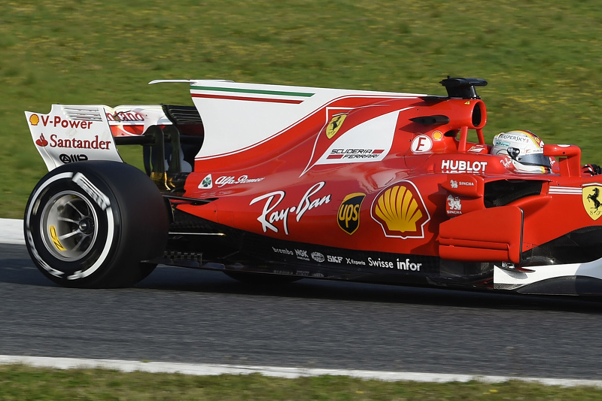 【F1】 シャークフィンが復活したのはスポンサー広告のため?