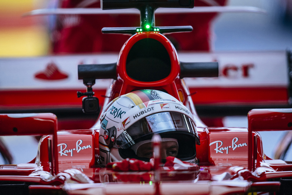 セバスチャン・ベッテル、フェラーリSF70Hを「ジーナ(Gina)」と命名
