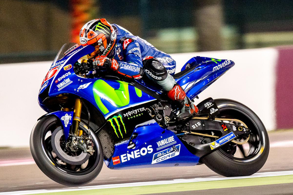 【MotoGP】 カタールGP フリー走行1回目：ビニャーレスがトップ発進