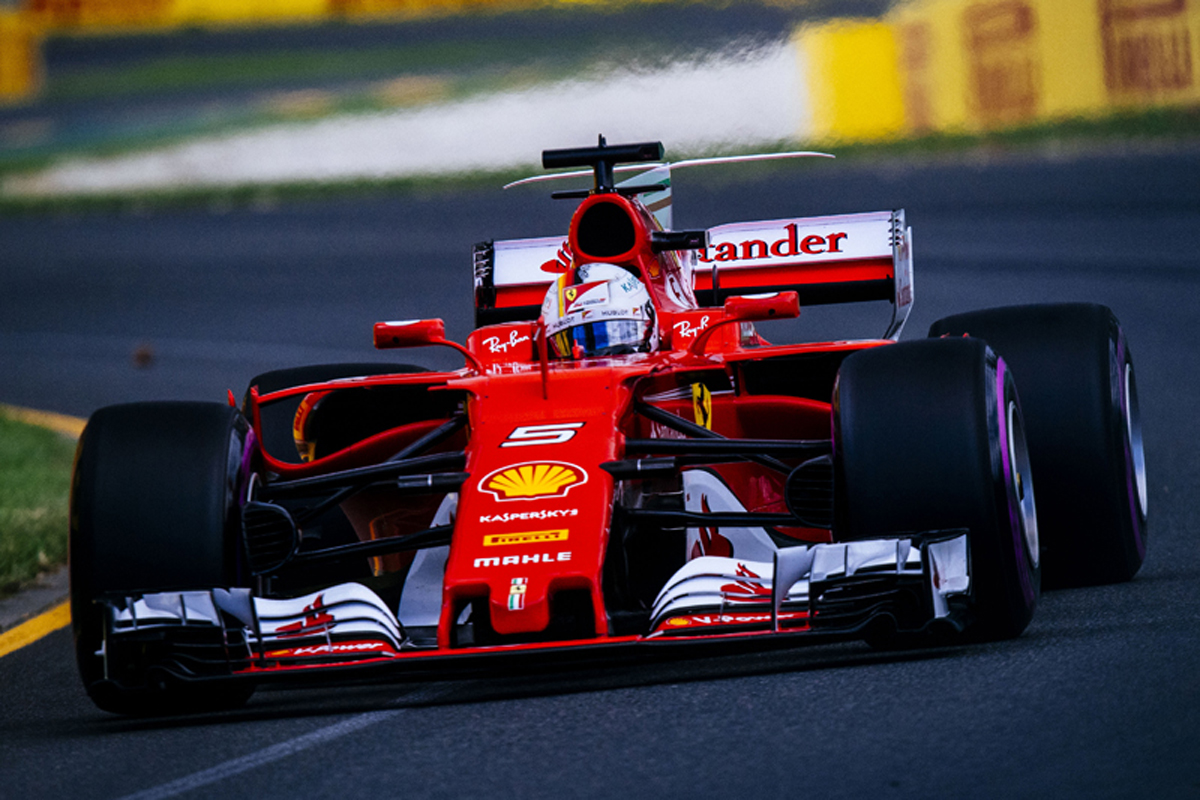 フェラーリ：ベッテルが意地のフロントロー / F1オーストラリアGP 予選