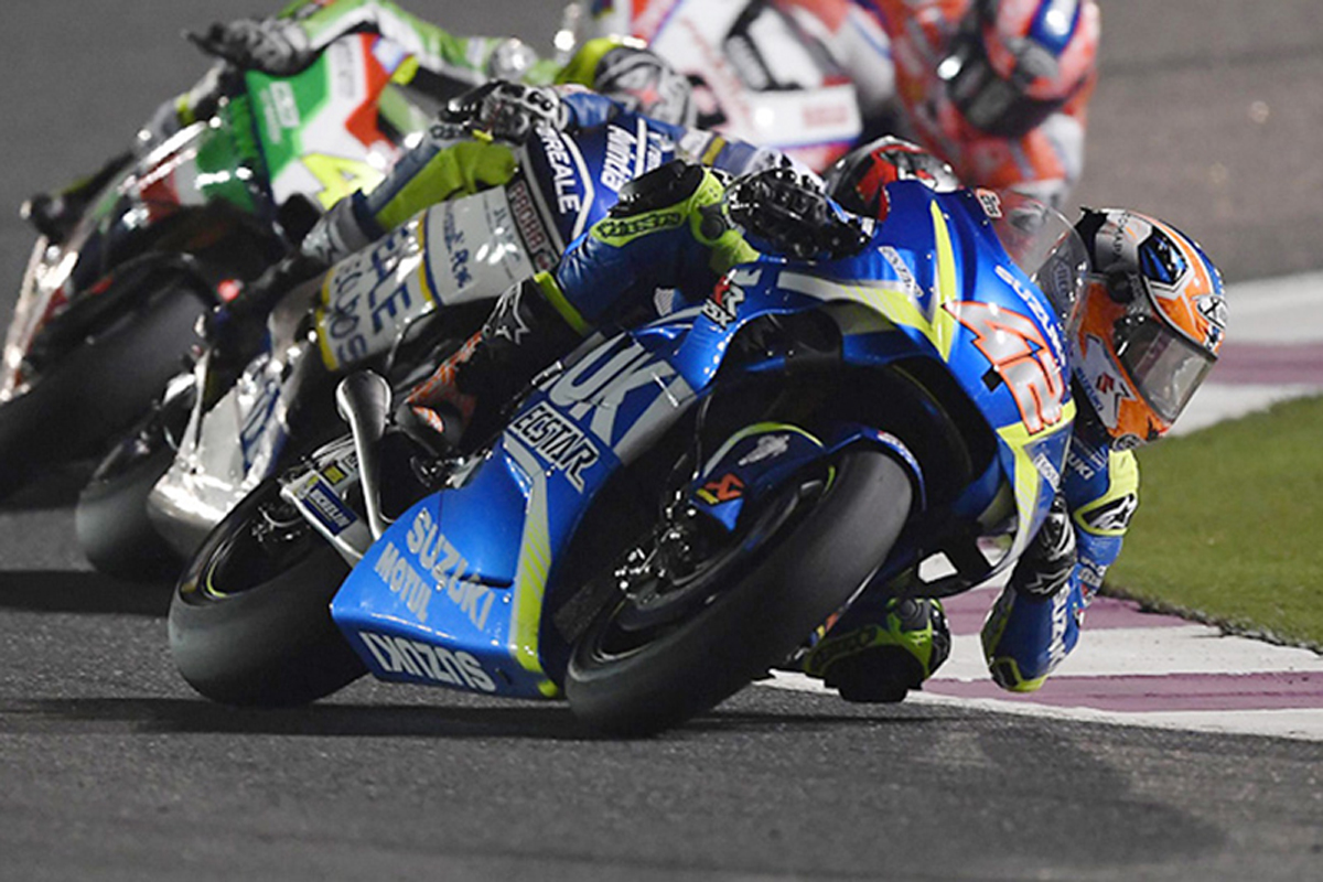 【MotoGP】 スズキ：第1戦 カタールGP 決勝レポート
