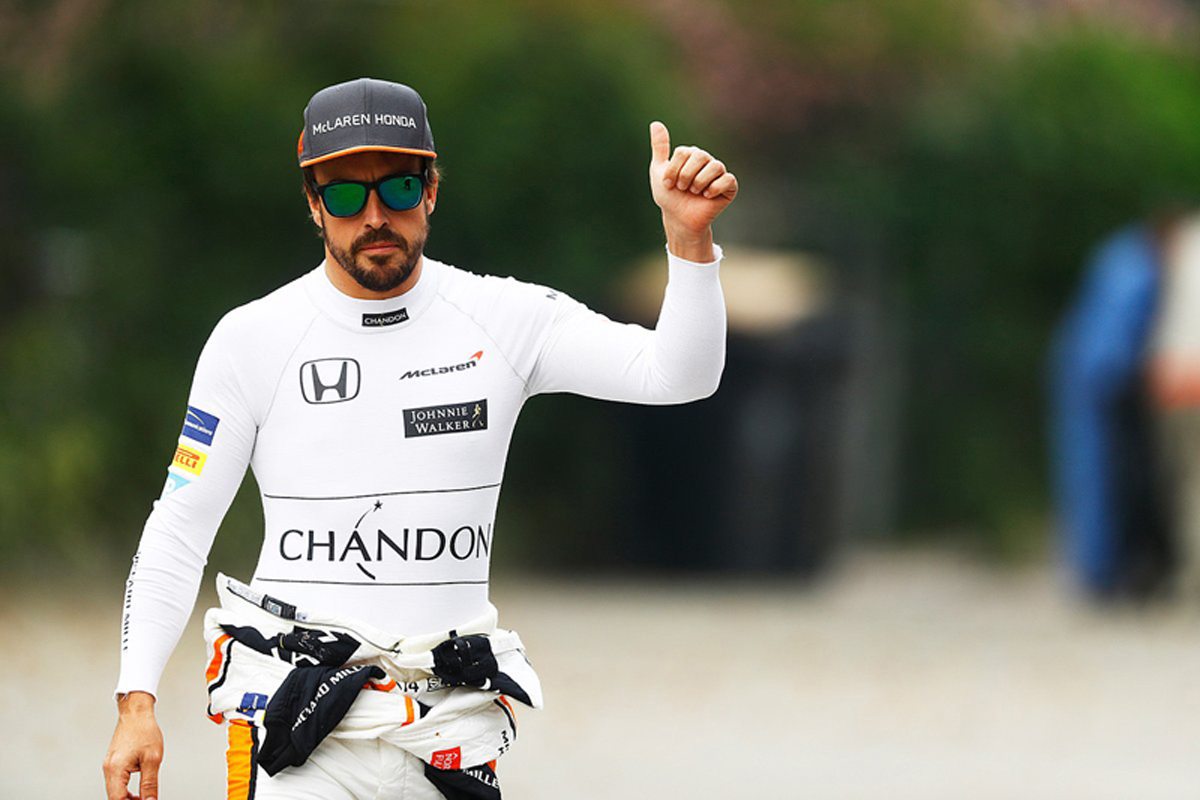 フェルナンド・アロンソ、予選13番手は「神からのプレゼント」