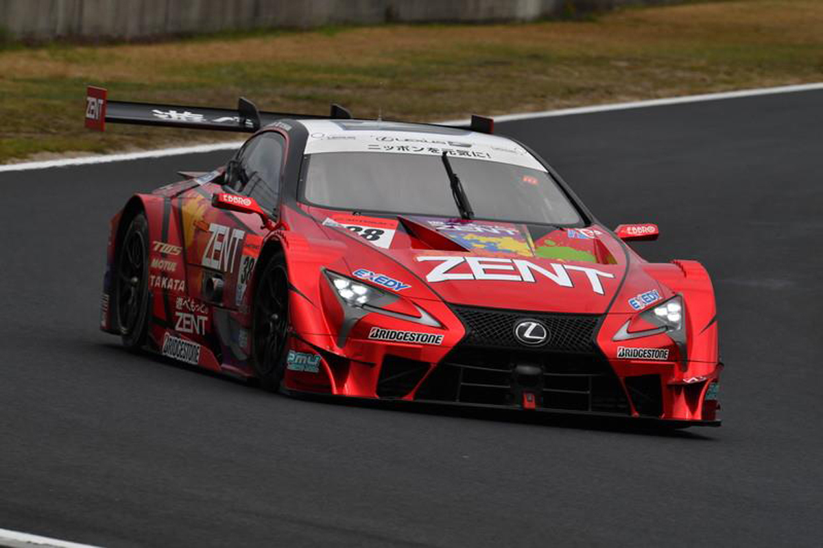【SUPER GT】 開幕戦：ZENT CERUMO LC500がトップ発進