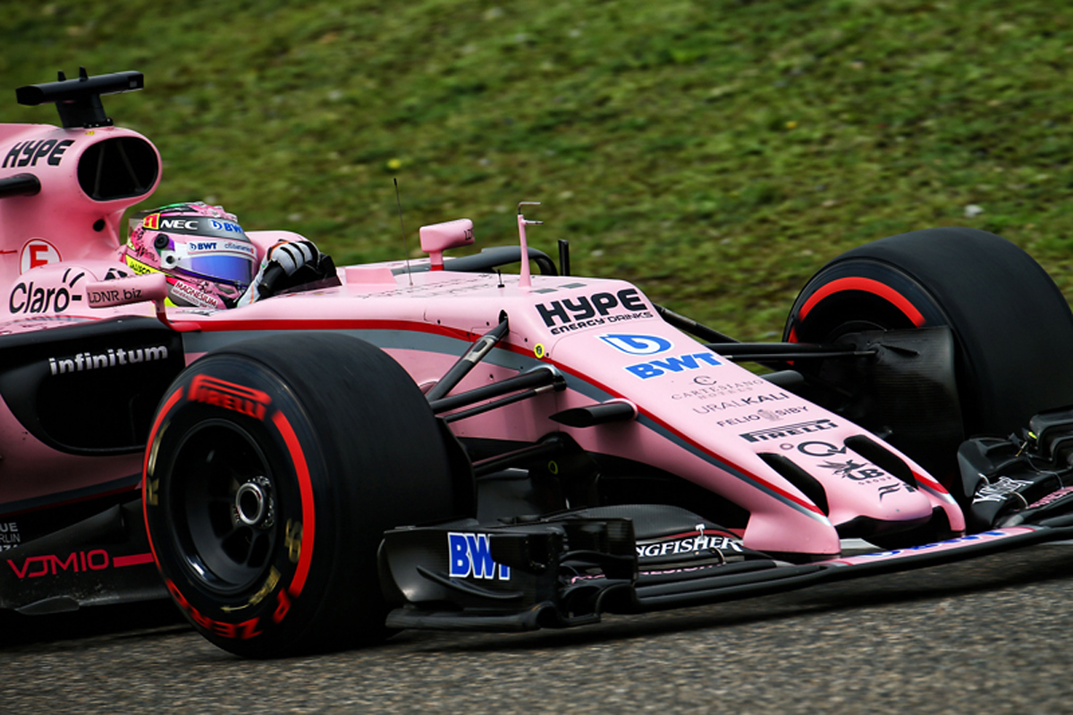 フォース・インディア:セルジオ・ペレスが8番手 / F1中国GP 予選