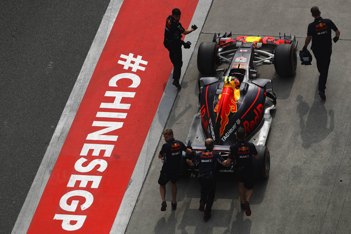 レッドブル：マックス・フェルスタッペンがQ1敗退 / F1中国GP 予選