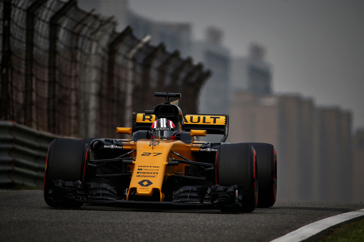 ルノー:ニコ・ヒュルケンベルグが7番手 / F1中国GP 予選