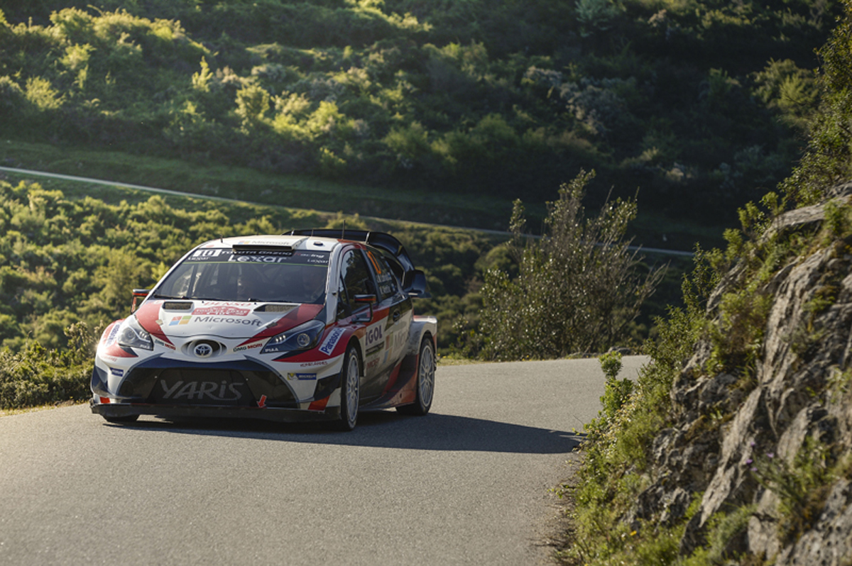 トヨタ：ラトバラが総合4位に浮上 / WRC ラリー・フランス デイ2