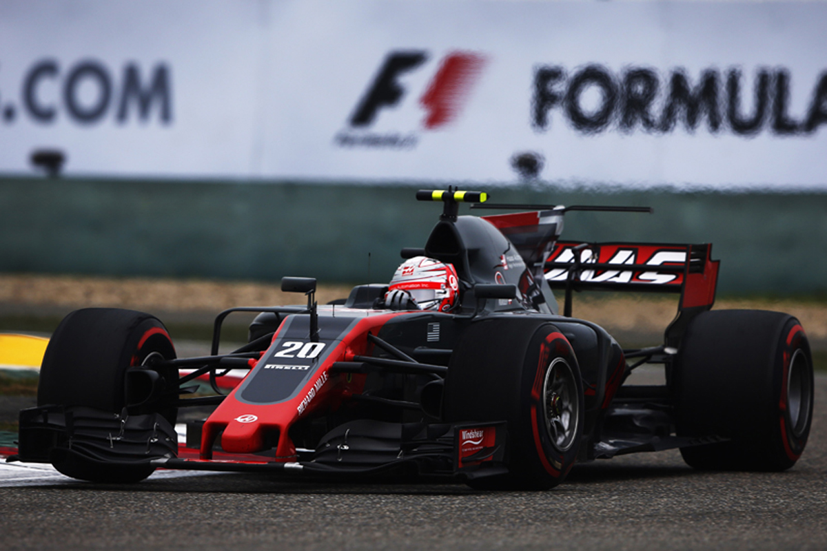 ハース:ケビン・マグヌッセンがチームで初ポイント / F1中国GP